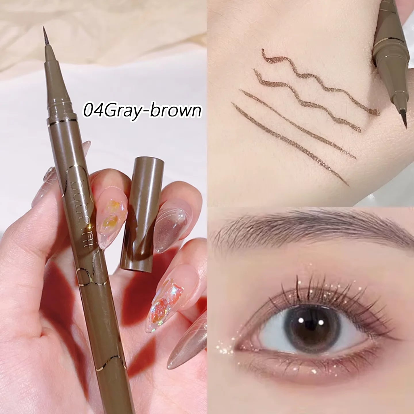 Ultra-Fine 0.05mm Slim Eyeliner — Smooth, Durable & Precision Tip
