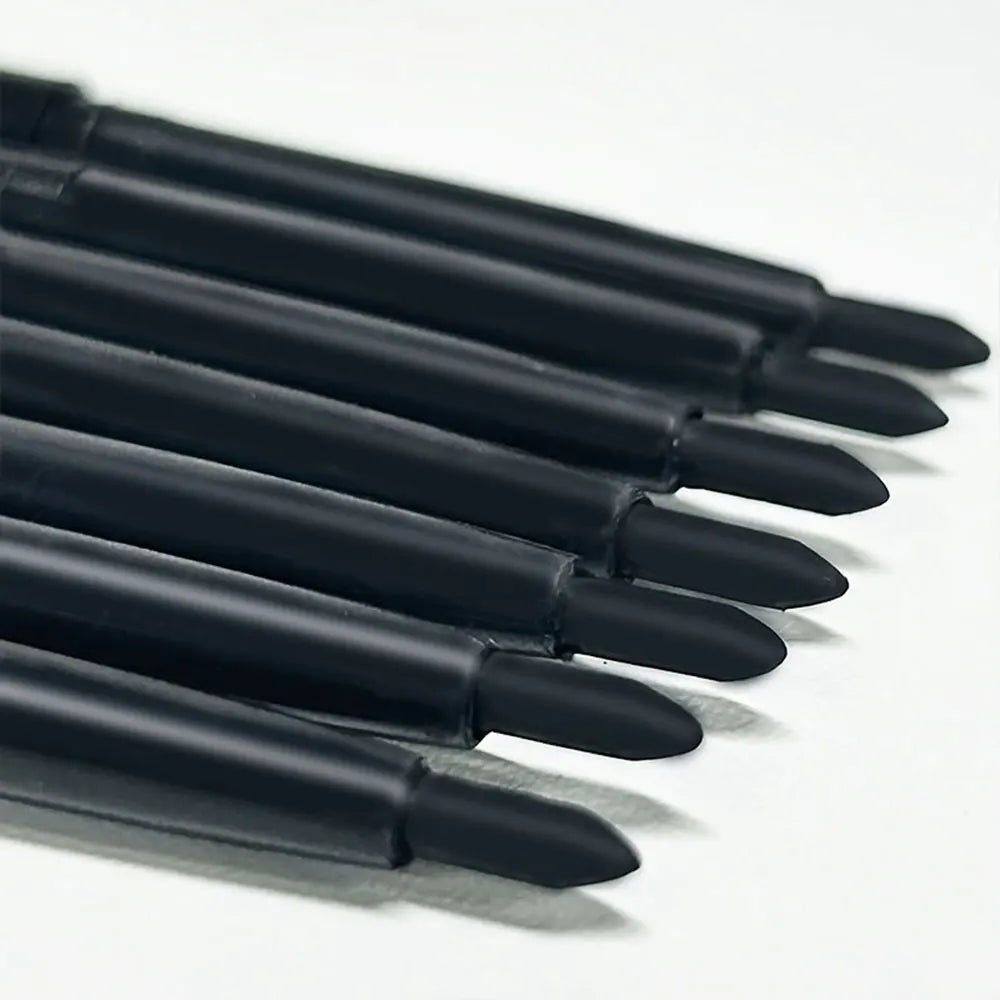 5-Pack Waterproof Black Eyeliner Pencils — Sweat-Proof & Long-Lasting