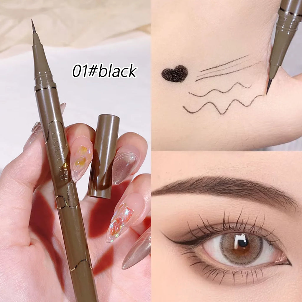 Ultra-Fine 0.05mm Slim Eyeliner — Smooth, Durable & Precision Tip