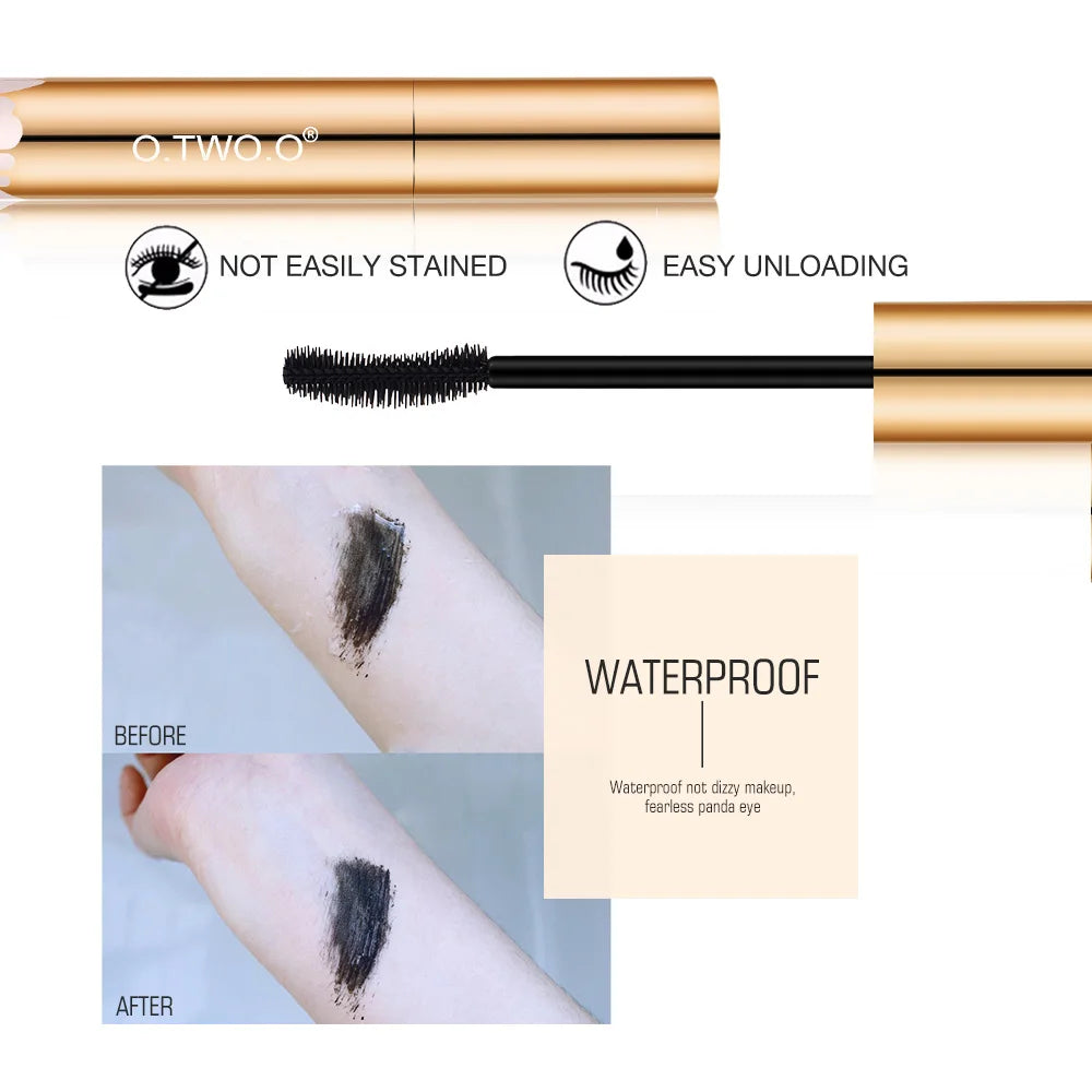 O.TWO.O 3D Mascara — Lengthening Black Lash, Volumizing & Long-Lasting