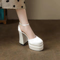 Waterproof Platform Wedding Heels