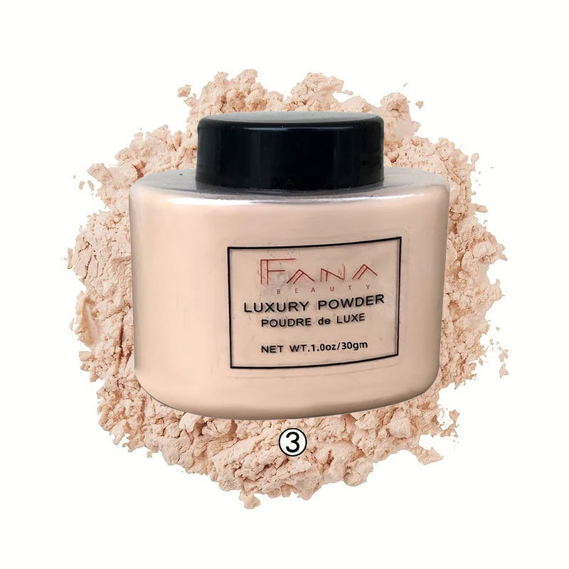 4-Color Luxury Banana Setting Powder — Waterproof, Long-Lasting Matte Finish
