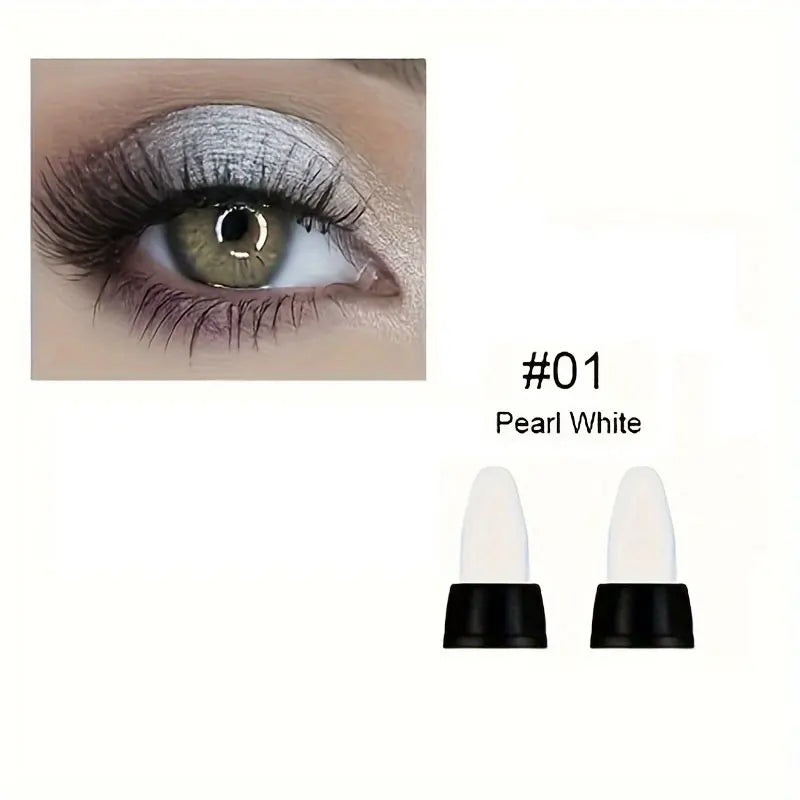16-Color Pearlescent Glitter Eyeliner — Waterproof & Long-Lasting