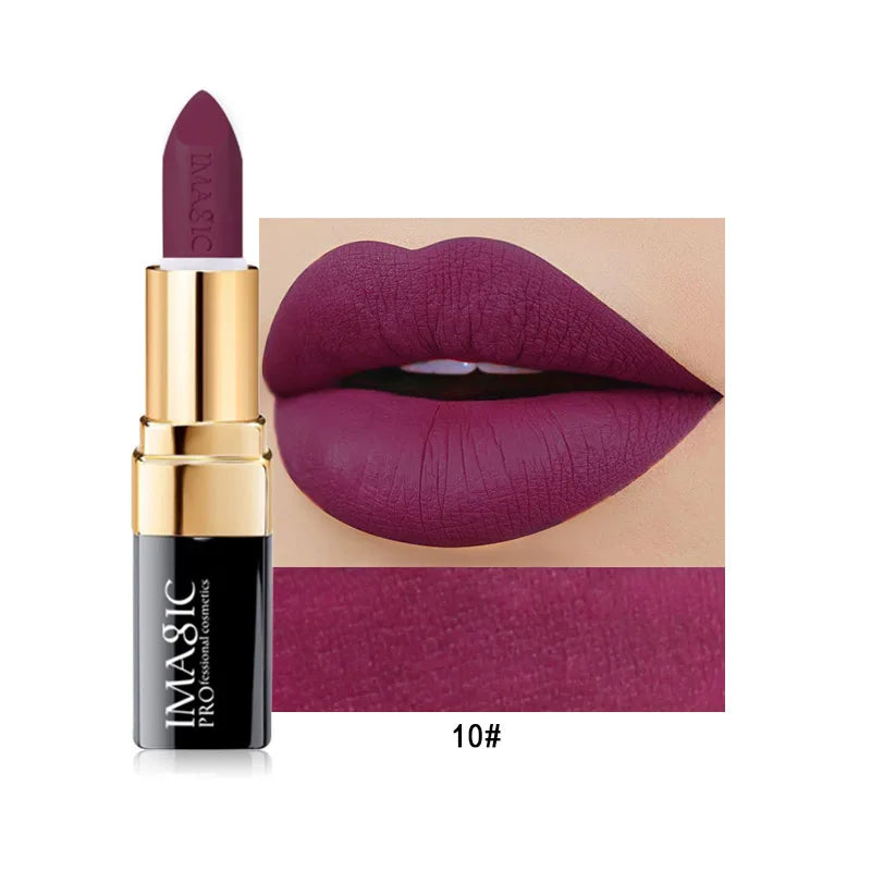 IMAGIC 12-Color Moisturizing Lipstick — Smooth, Long-Lasting & Charming