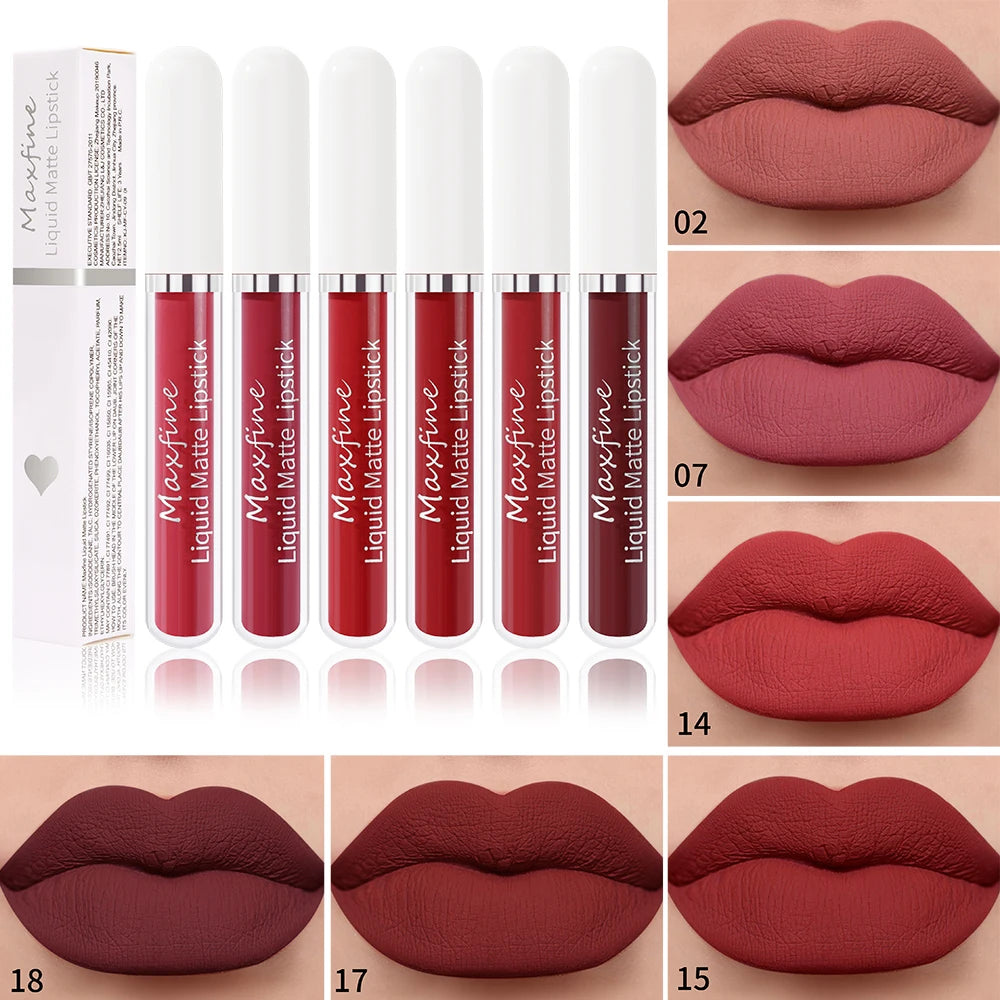 Velvet Matte Liquid Lipstick — Waterproof, Sexy & Long-Lasting