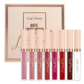 8-Piece Matte Liquid Lipstick Set — Waterproof Lip Glaze, Long-Lasting