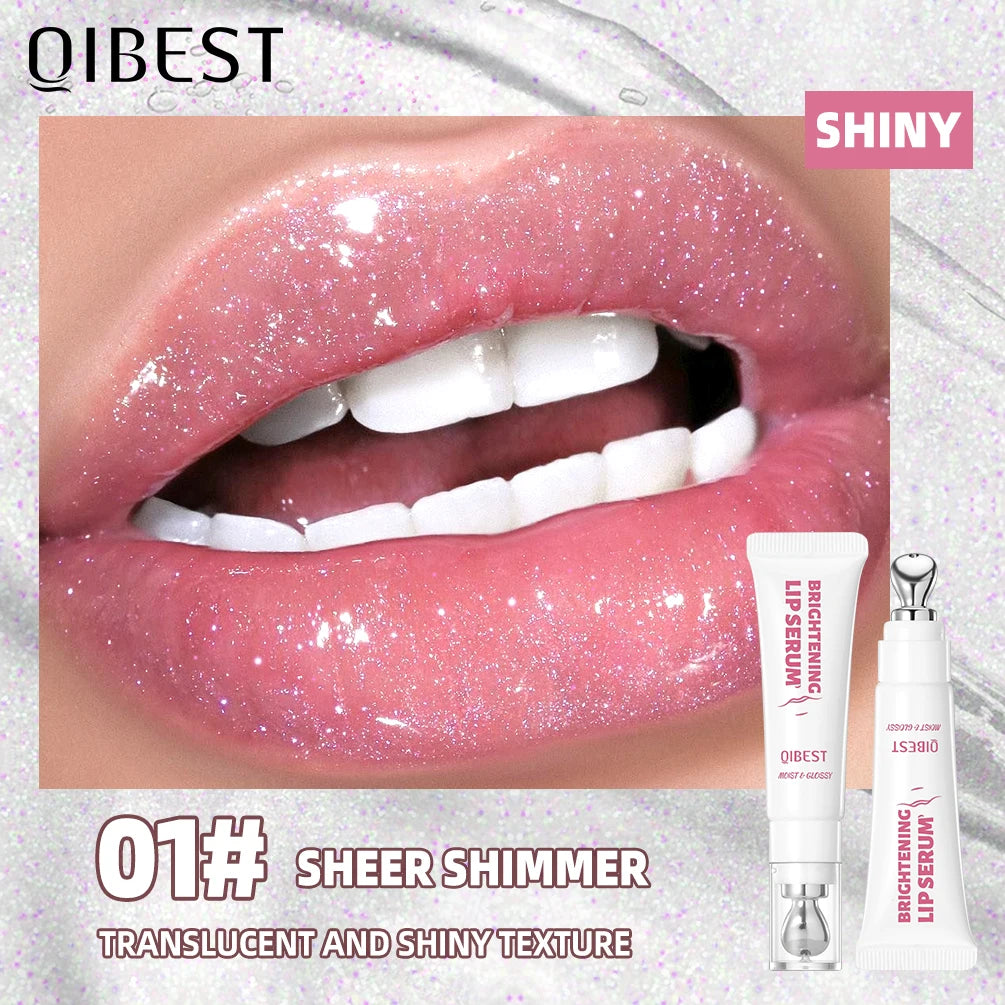 QIBEST Mirror Pearl Lip Gloss — Long-Lasting, Moisturizing & High-Shine