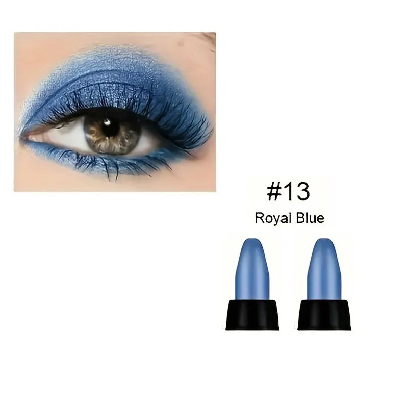 16-Color Pearlescent Glitter Eyeliner — Waterproof & Long-Lasting