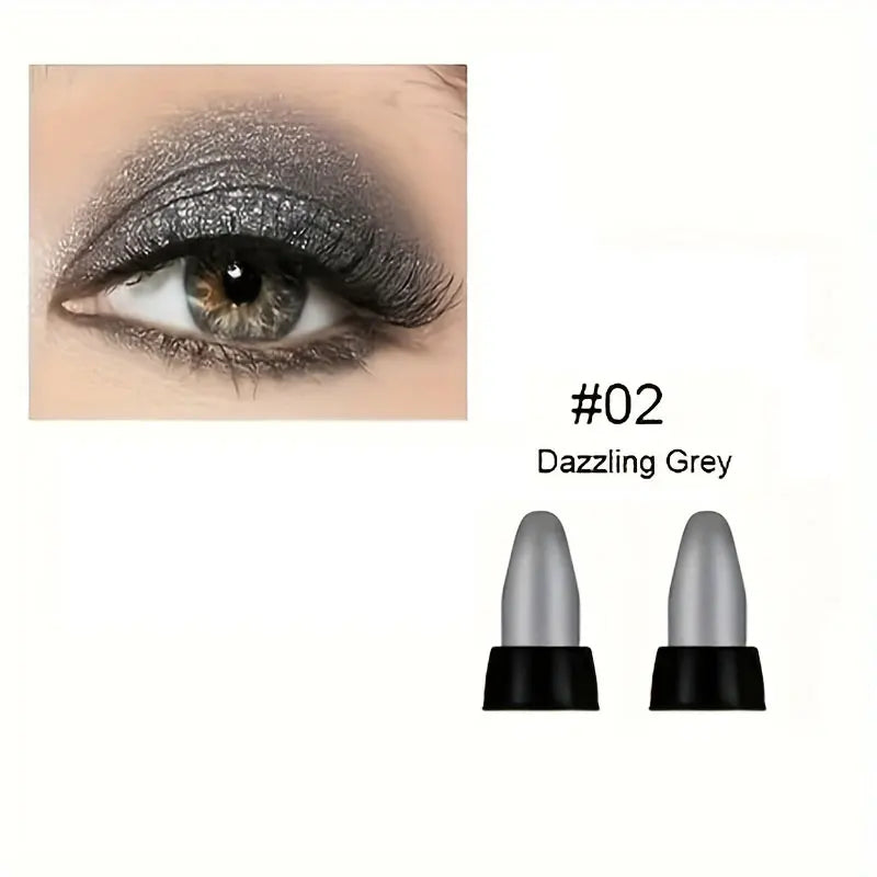 16-Color Pearlescent Glitter Eyeliner — Waterproof & Long-Lasting