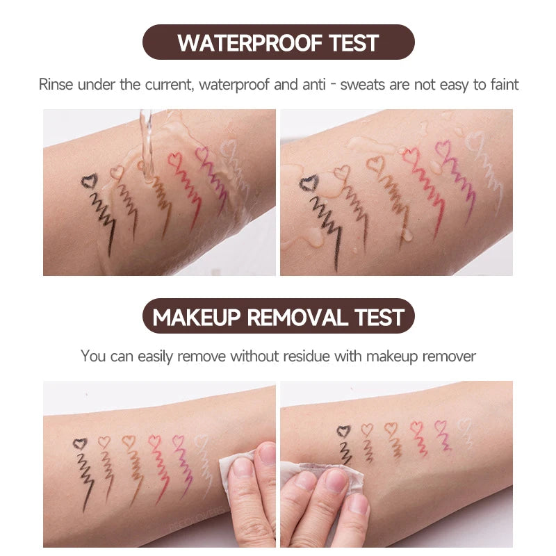 Waterproof Matte Eyeliner Pen — Quick-Dry, Long-Lasting Precision