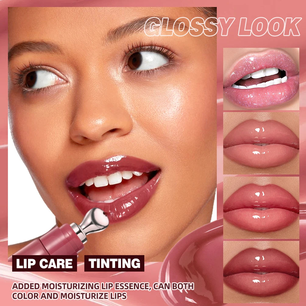 QIBEST Mirror Pearl Lip Gloss — Long-Lasting, Moisturizing & High-Shine
