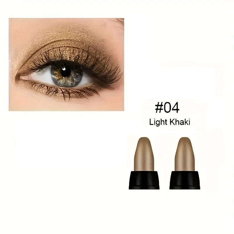 16-Color Pearlescent Glitter Eyeliner — Waterproof & Long-Lasting