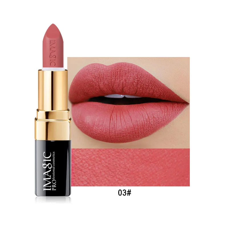 IMAGIC 12-Color Moisturizing Lipstick — Smooth, Long-Lasting & Charming