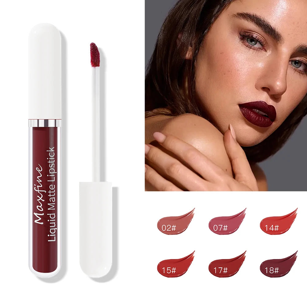 Velvet Matte Liquid Lipstick — Waterproof, Sexy & Long-Lasting