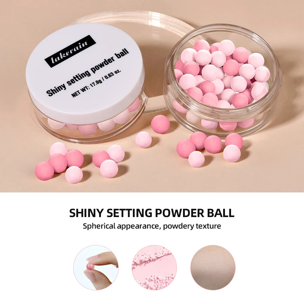 Pearl Ball Setting Powder — Long-Lasting, Pore-Blurring Luminous Finish