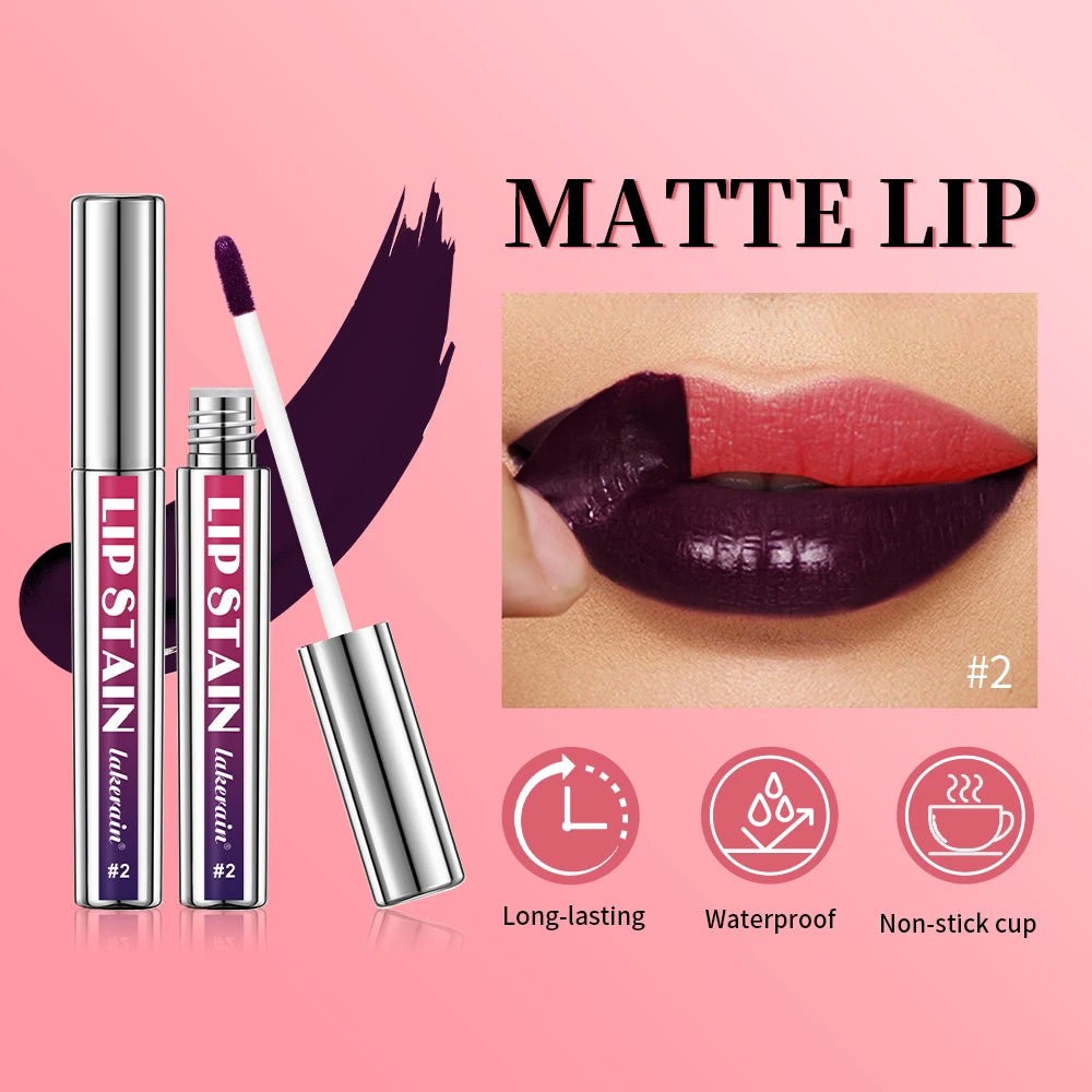 Korean Matte Lip Tint — Long-Lasting Peel-Off Lip Ink, Waterproof