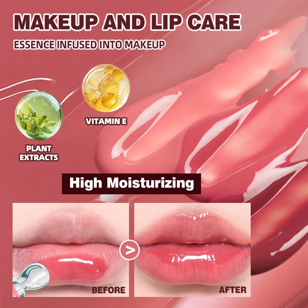 QIBEST Mirror Pearl Lip Gloss — Long-Lasting, Moisturizing & High-Shine