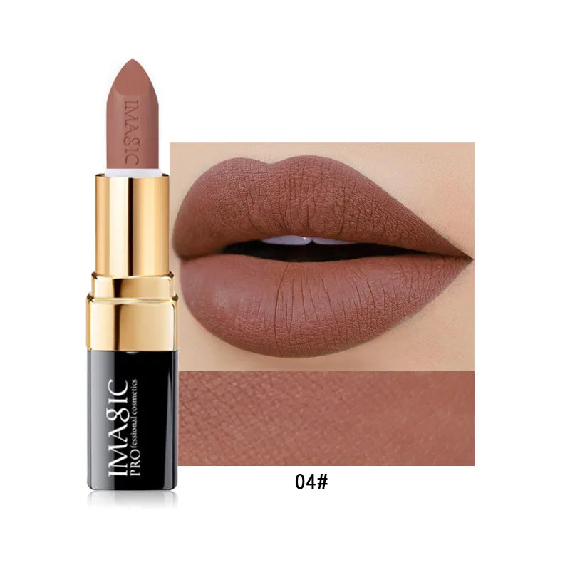 IMAGIC 12-Color Moisturizing Lipstick — Smooth, Long-Lasting & Charming