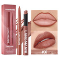 2-in-1 Waterproof Lipliner & Lipstick — Long-Lasting, Integrated Design