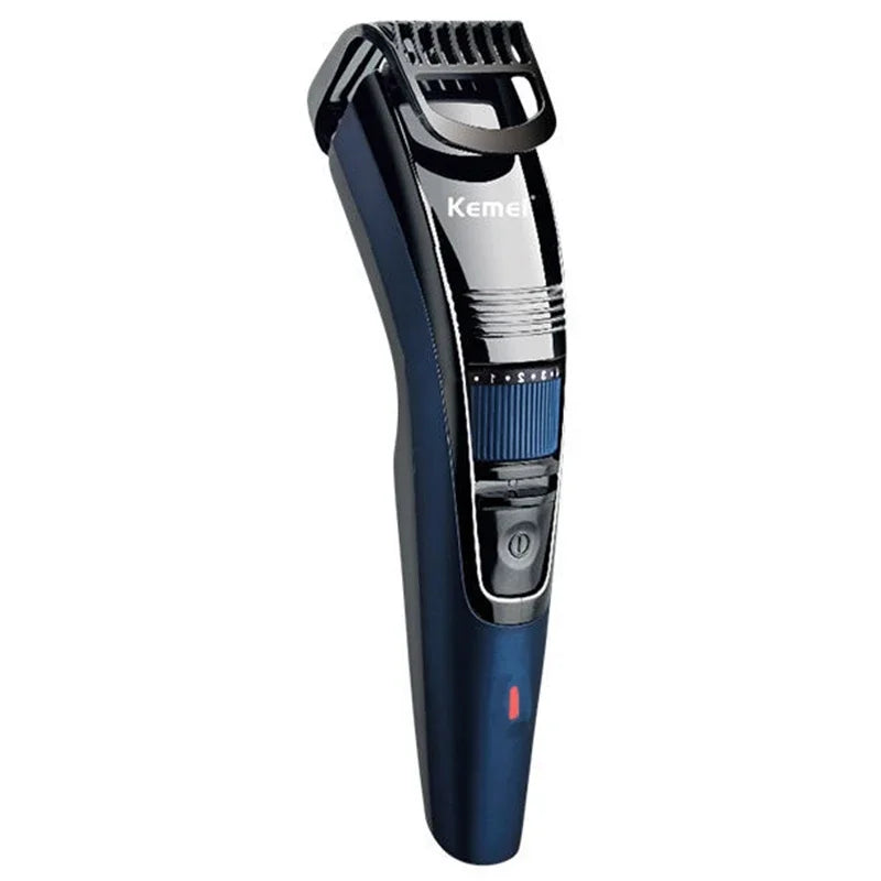 Kemei 632 Rechargeable Hair & Beard Trimmer — Adjustable 0.5–10mm, Wet & Dry