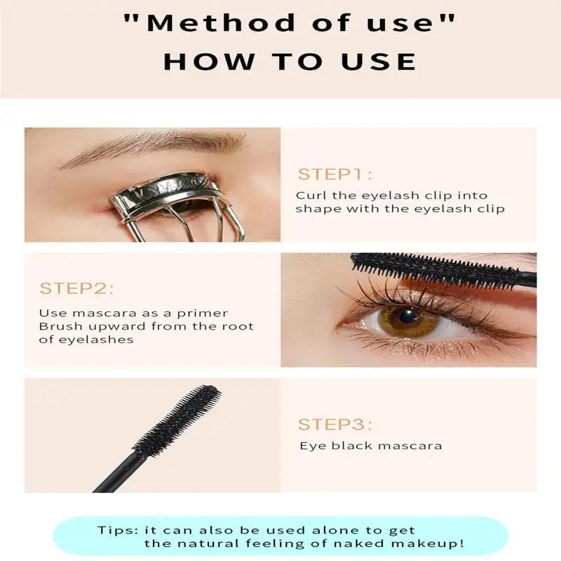 Extra Volume Waterproof Mascara — Lengthening, Thickening & Long-Lasting