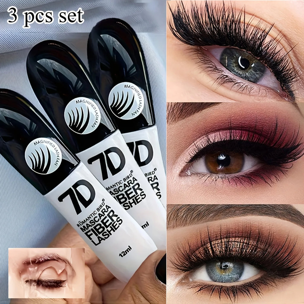 9D Fiber Mascara Set — Waterproof, Durable & Ultra-Volumizing