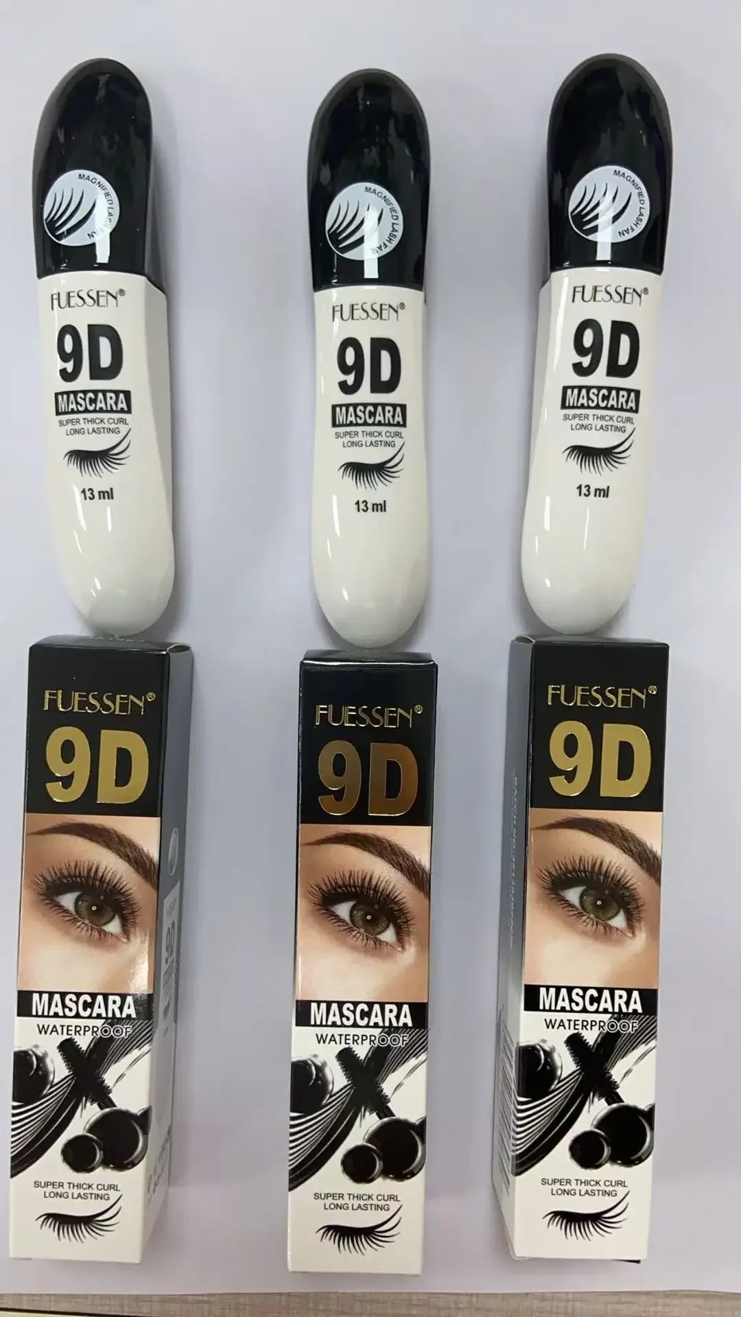 9D Fiber Mascara Set — Waterproof, Durable & Ultra-Volumizing