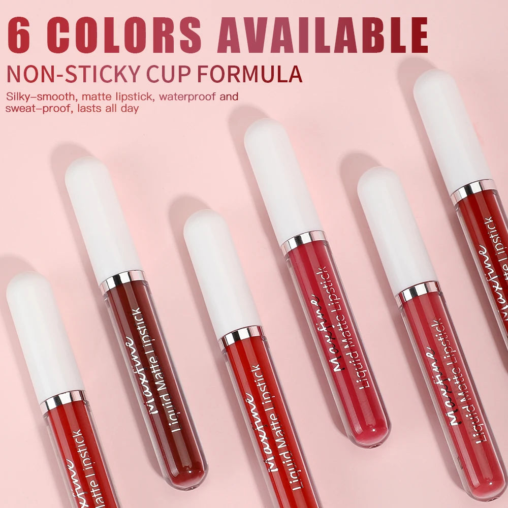 Velvet Matte Liquid Lipstick — Waterproof, Sexy & Long-Lasting