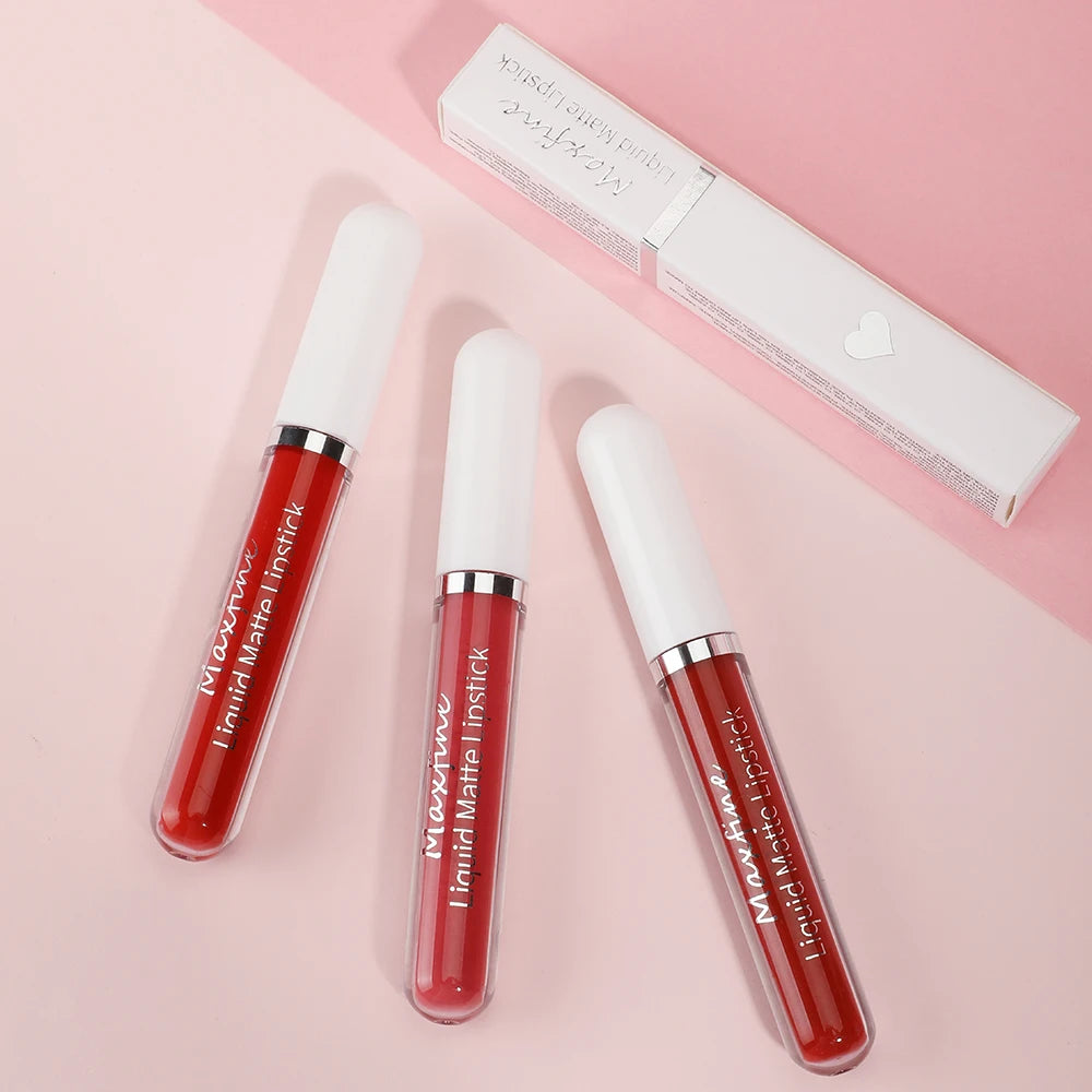 Velvet Matte Liquid Lipstick — Waterproof, Sexy & Long-Lasting