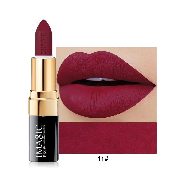 IMAGIC 12-Color Moisturizing Lipstick — Smooth, Long-Lasting & Charming