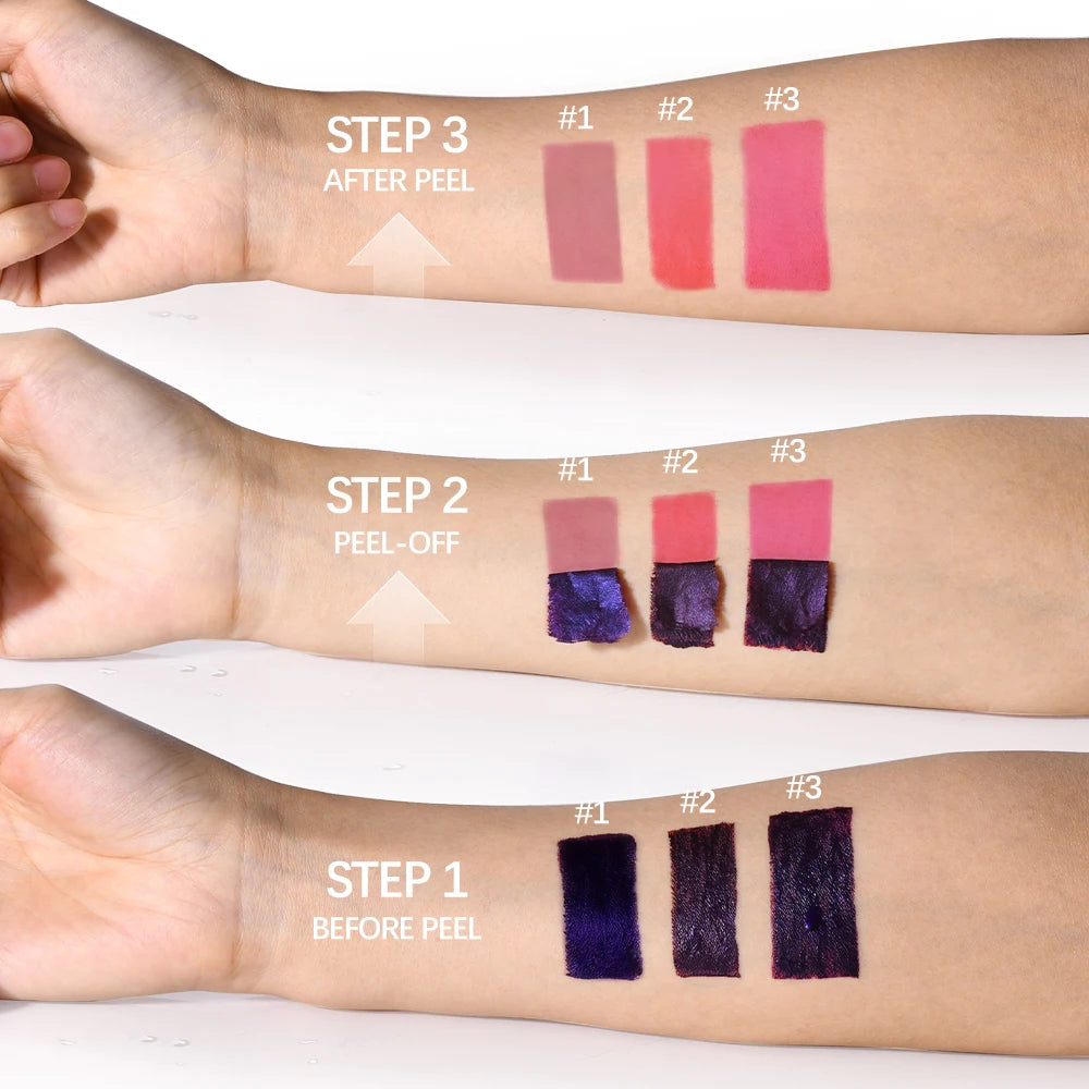 Korean Matte Lip Tint — Long-Lasting Peel-Off Lip Ink, Waterproof