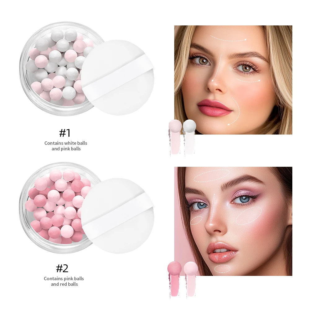 Pearl Ball Setting Powder — Long-Lasting, Pore-Blurring Luminous Finish