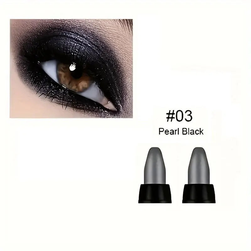 16-Color Pearlescent Glitter Eyeliner — Waterproof & Long-Lasting