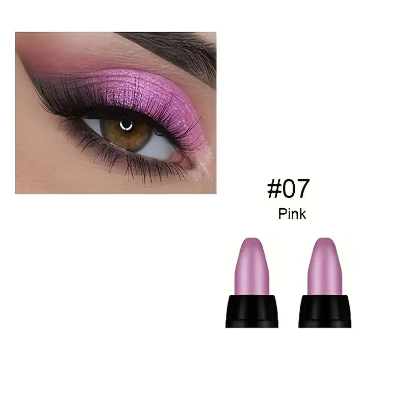 16-Color Pearlescent Glitter Eyeliner — Waterproof & Long-Lasting