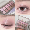 12-Shade Matte Eyeshadow Palette — Low Saturation Tones for Everyday Wear