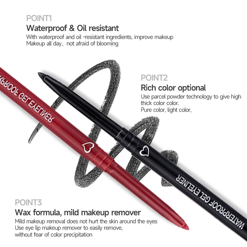 Waterproof Matte Eyeliner Pen — Quick-Dry, Long-Lasting Precision