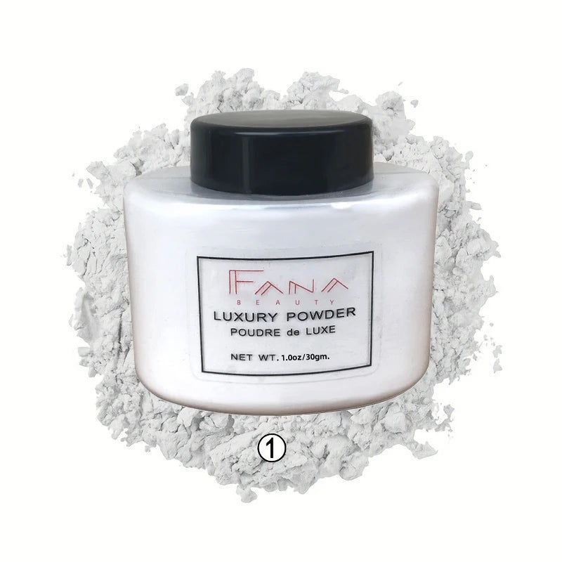 4-Color Luxury Banana Setting Powder — Waterproof, Long-Lasting Matte Finish