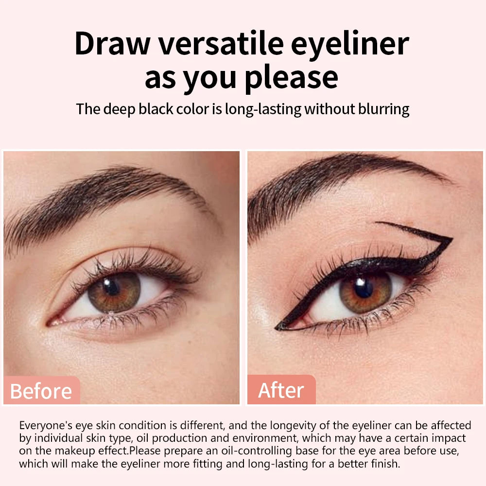 Waterproof Eyeliner Pen — Fast-Drying, Durable & Smudge-Proof