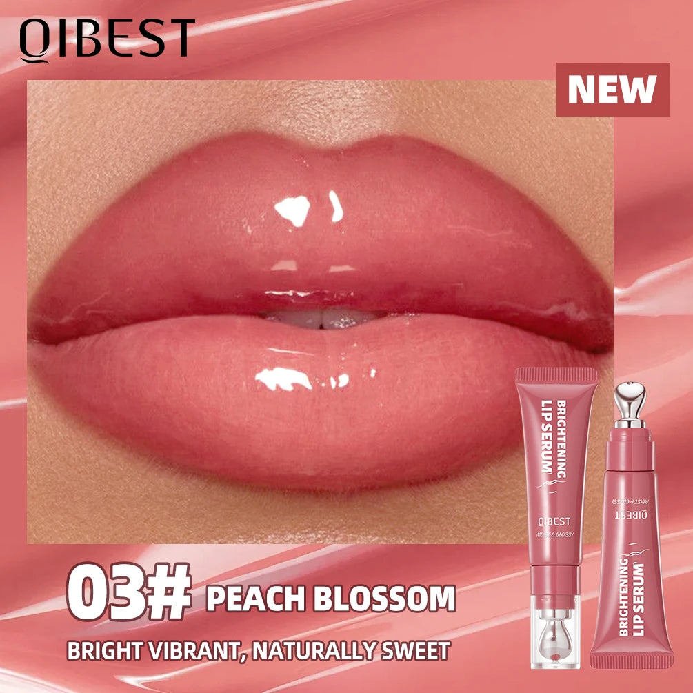 QIBEST Mirror Pearl Lip Gloss — Long-Lasting, Moisturizing & High-Shine